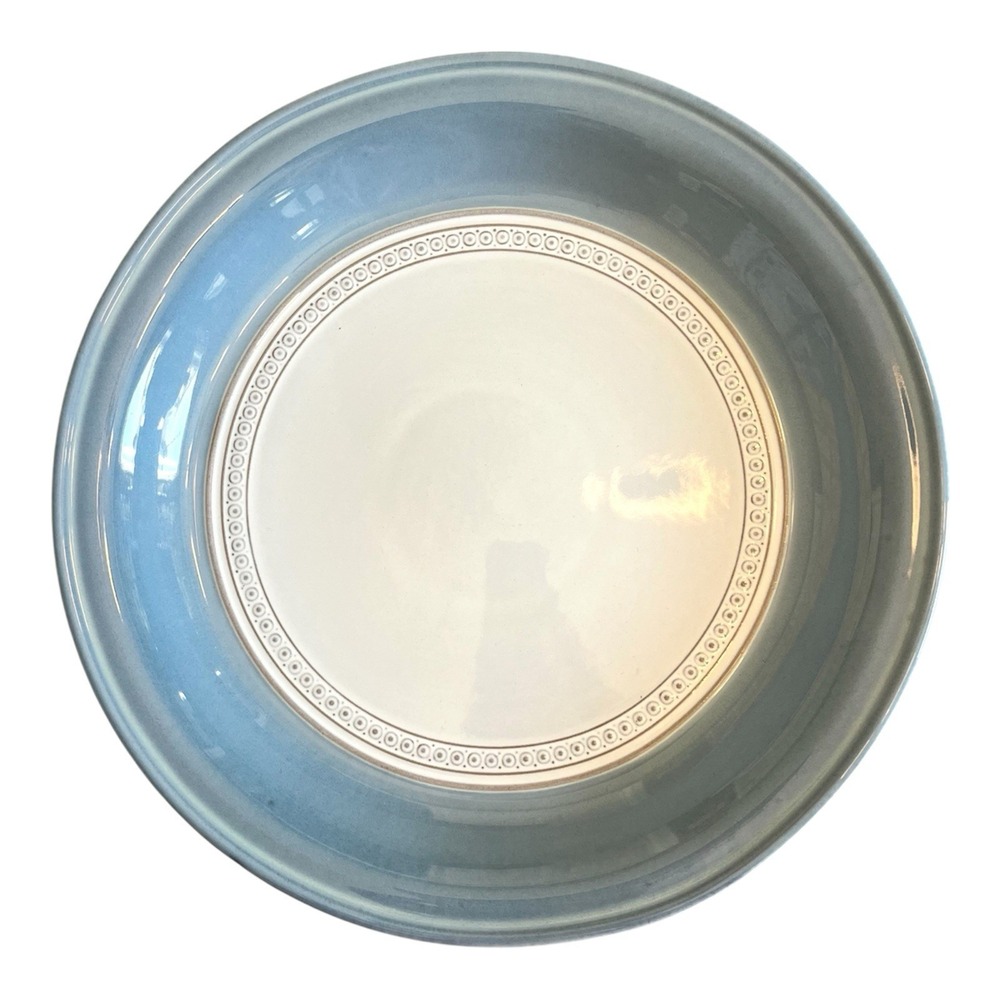 Denby Langley CASTILE BLUE 12.25" Round Charger Chop Plate‎ Discontinued